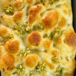 Focaccia Bread made with a super easy recipe with no kneading