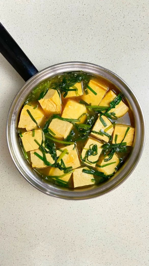 Grandma's Braised Salted Fish Tofu, savoury, saucy, delicious and super easy to make!