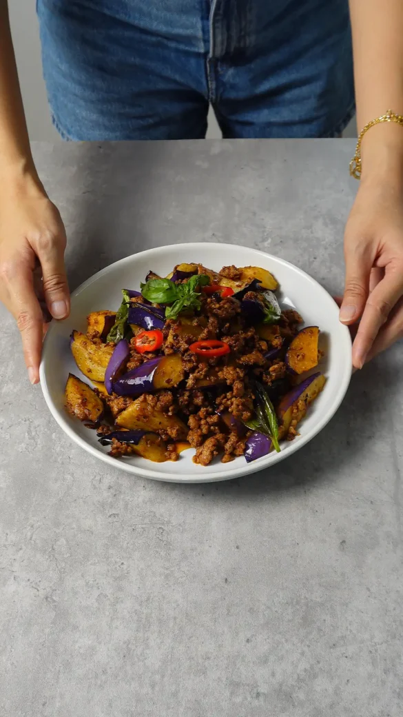 Sichuan Style Fragrant Eggplant Sichuan Style Fragrant Eggplant