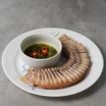 Boiled Pork Belly with Asian Dip