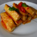 Fried Tofu with Thai Sweet Chili Sauce