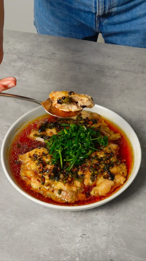 Black Bean Steamed Chicken