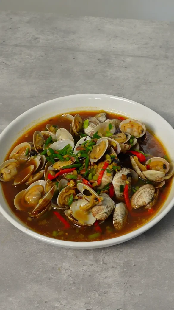 Clams in Black Bean Sauce